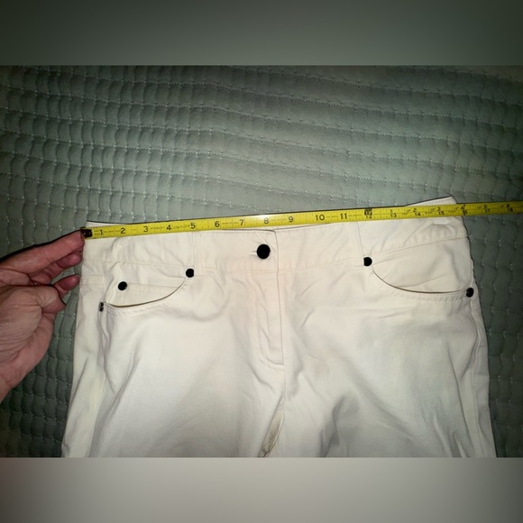 J McLaughlin Women's off white Jeans. Size 4. VVGUC - Picture 7 of 12
